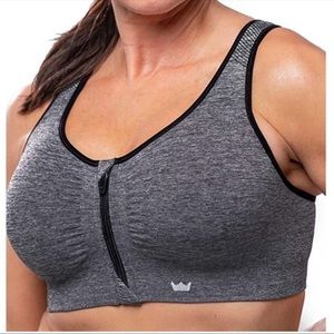 Shefit Lounge Front Zip Sports Bra